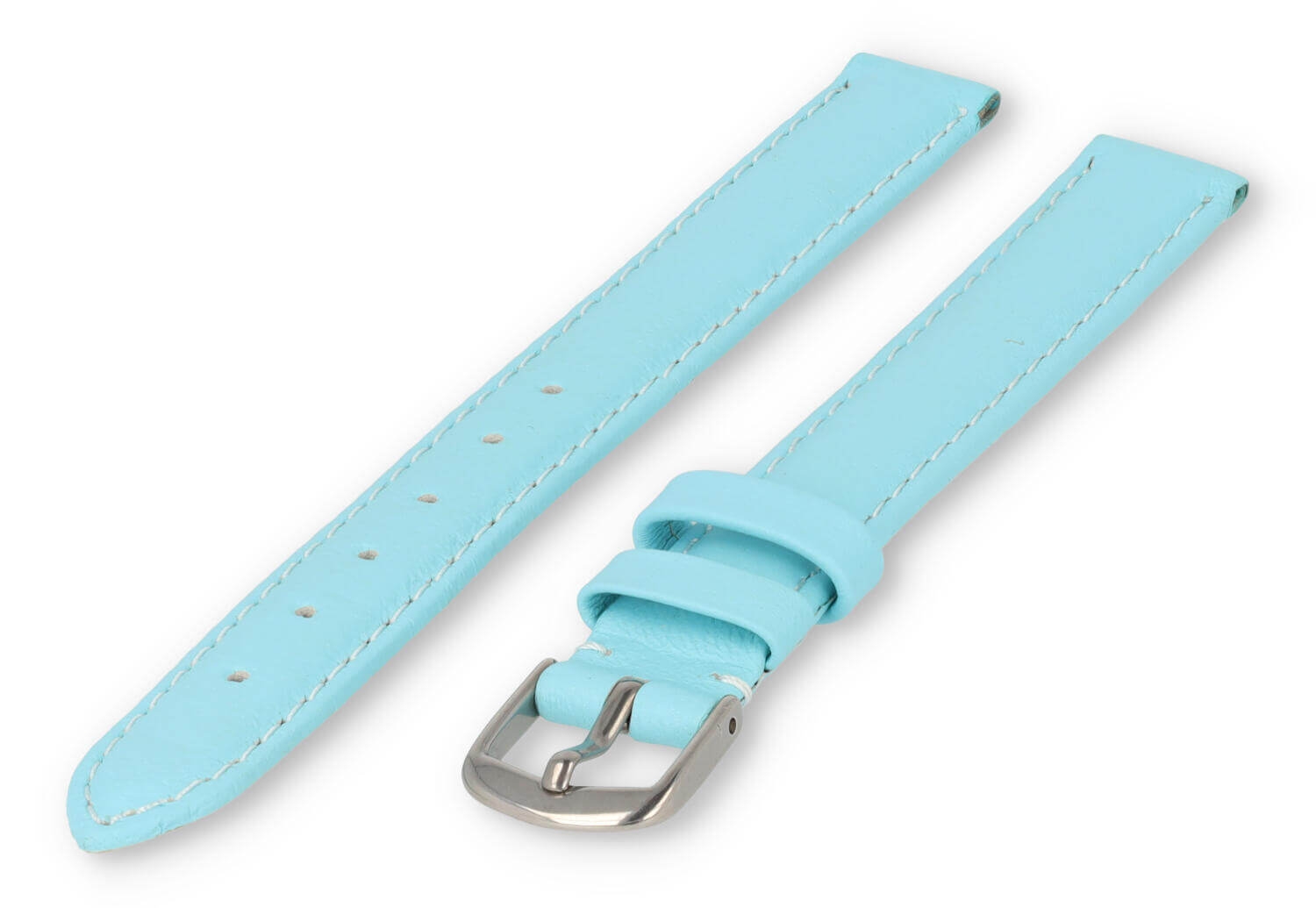 XL glatt Lederband - 12mm - laguna