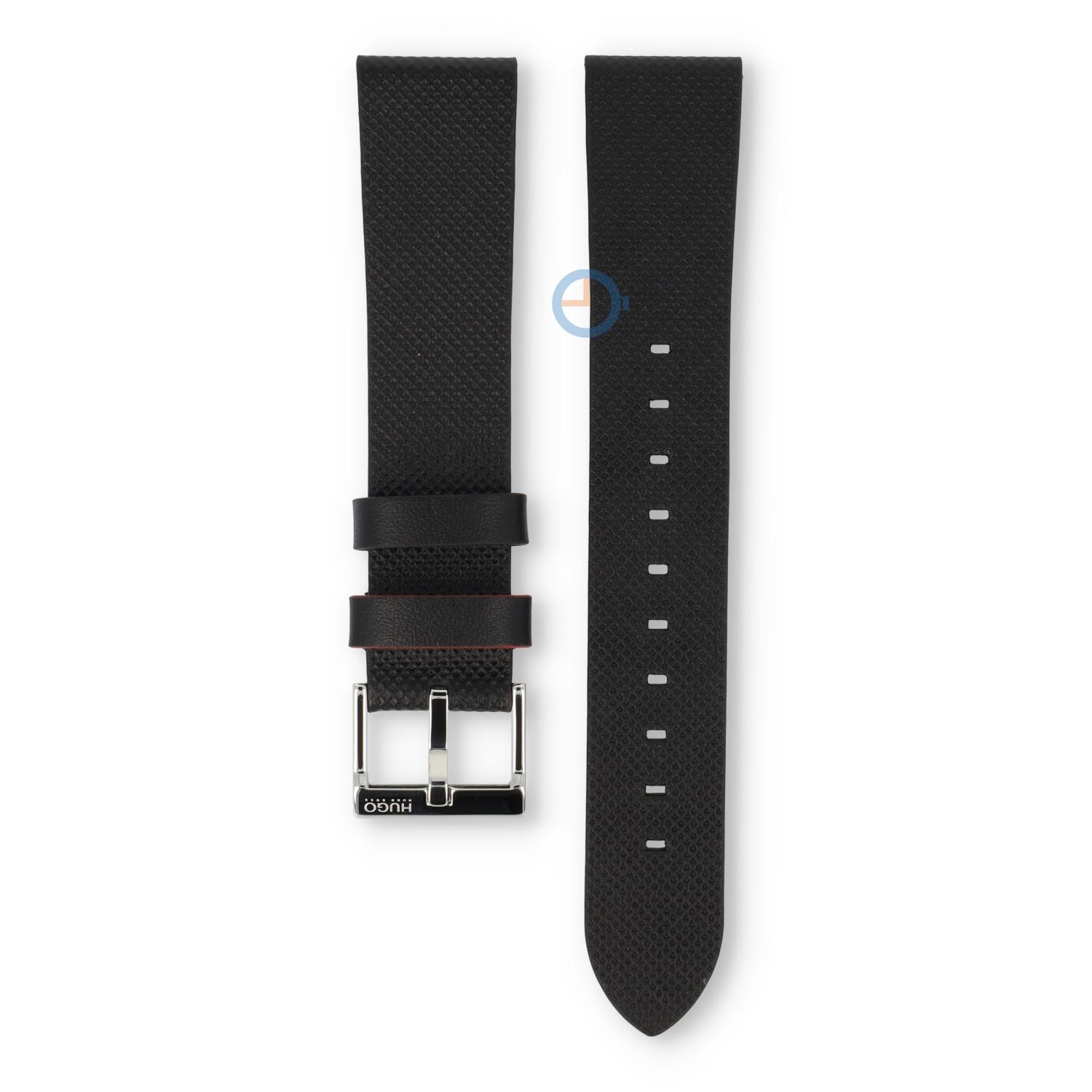Hugo Boss 20mm Uhrenarmband - schwarz