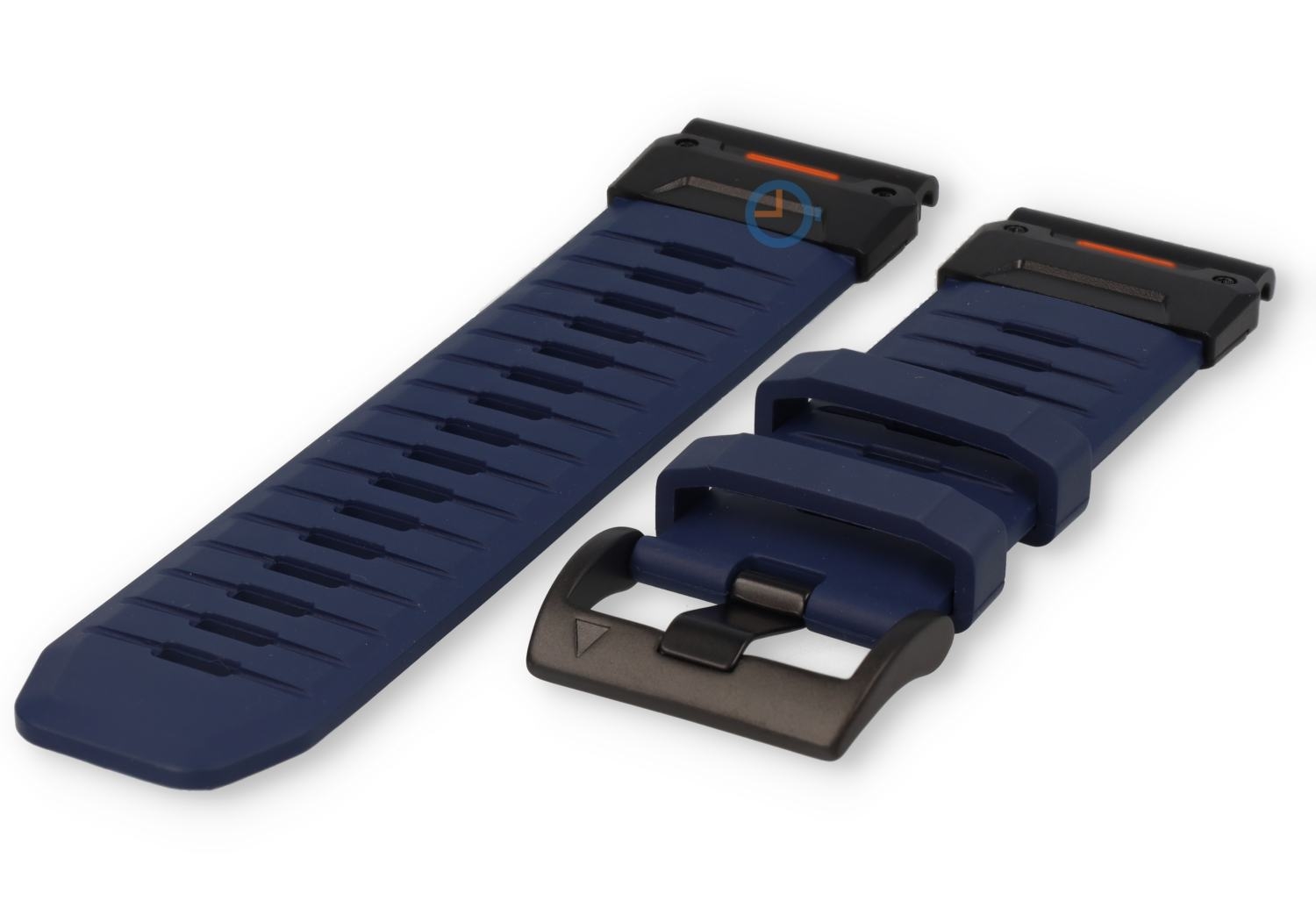 Fluorkautschuk Uhrenarmband - 26mm QuickFit - blau