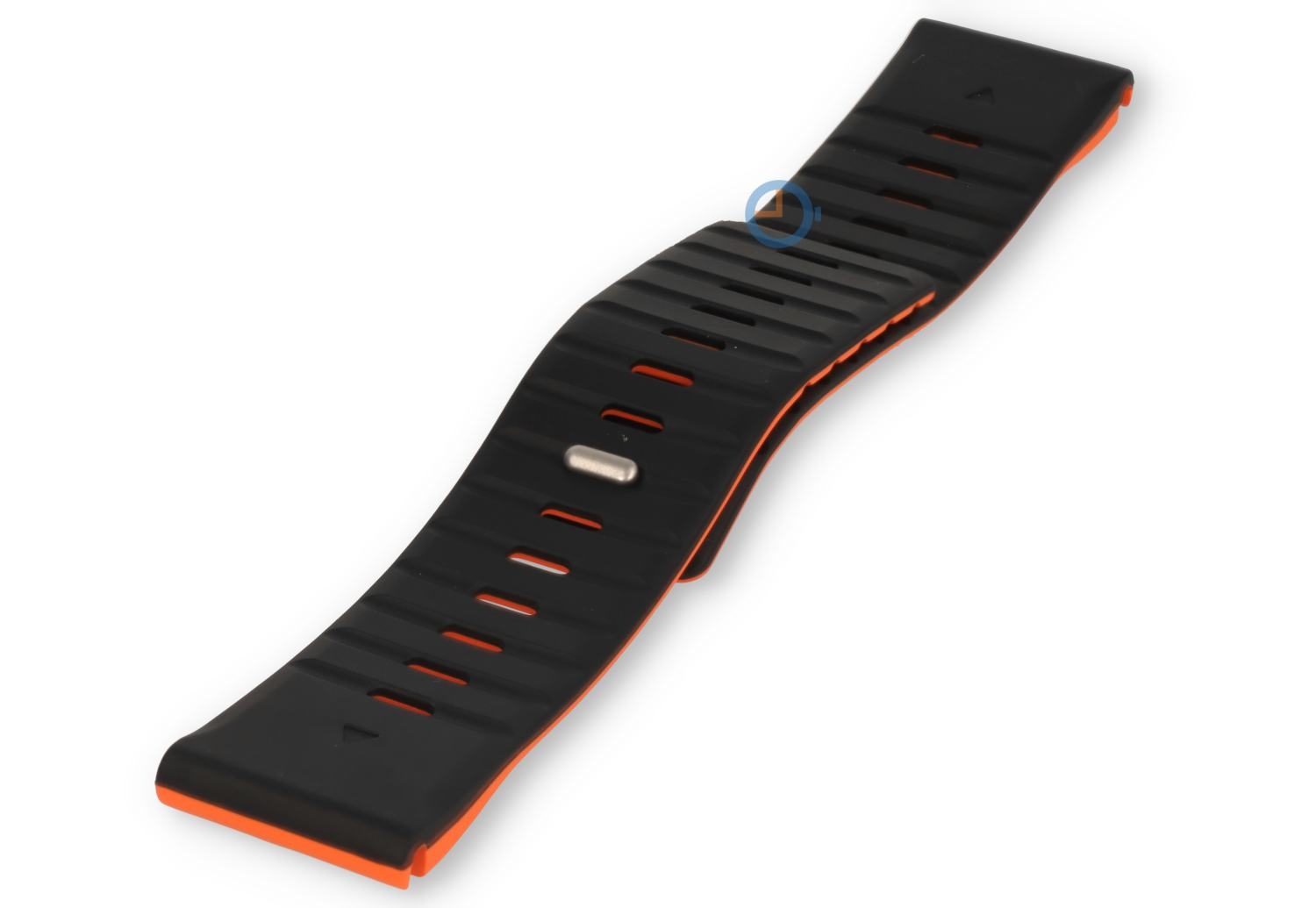 22mm magnetisches QuickFit Band - schwarz orange