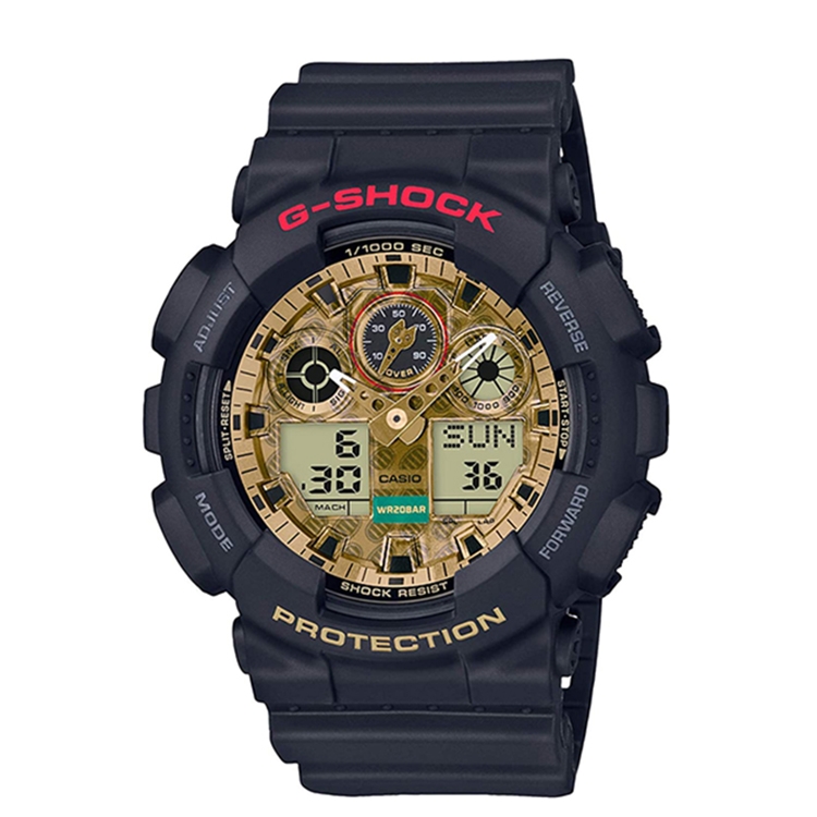 Uhrenarmband G-Shock GA-100TMN-1A