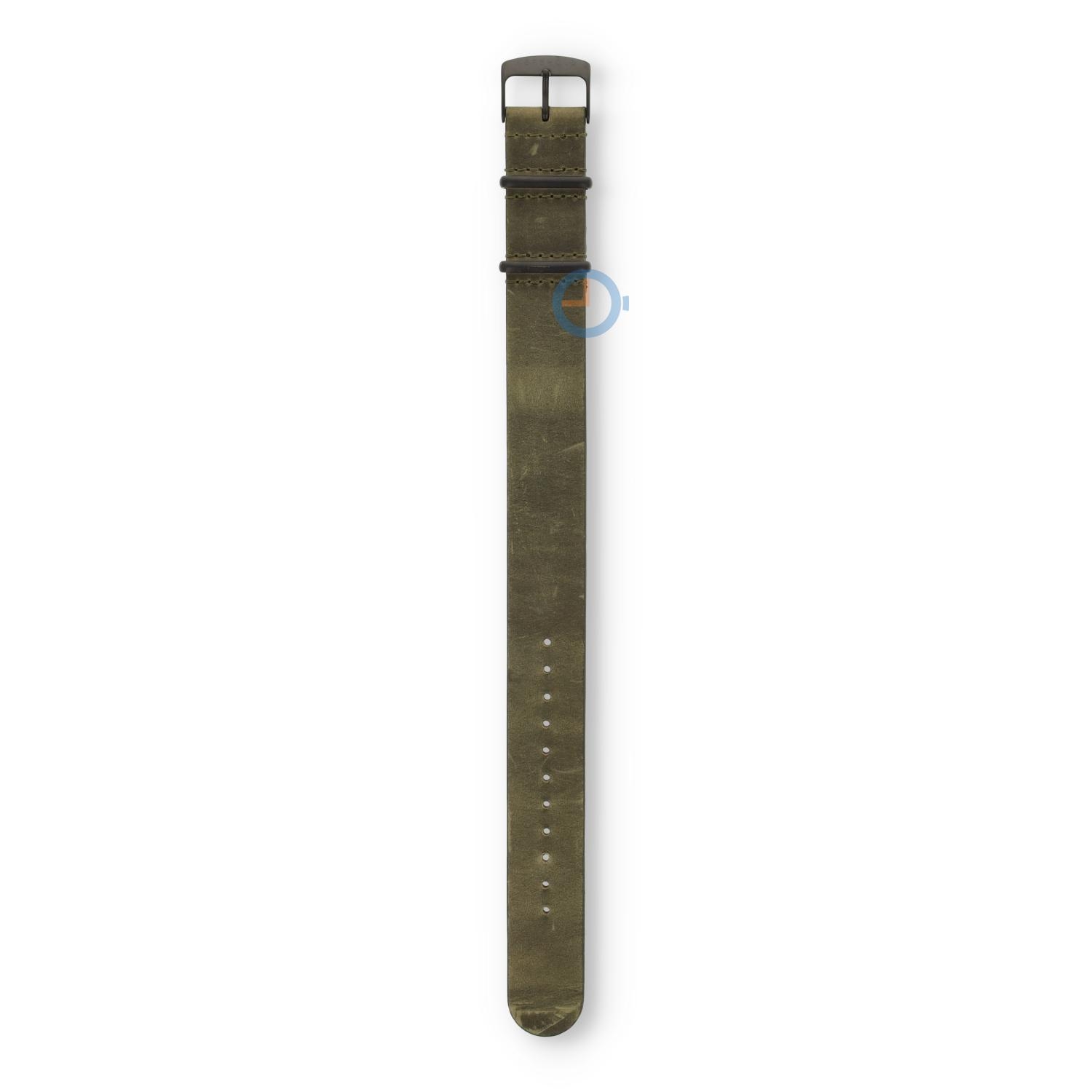 Kerbholz Heinrich Walnut Olive Uhrenarmband