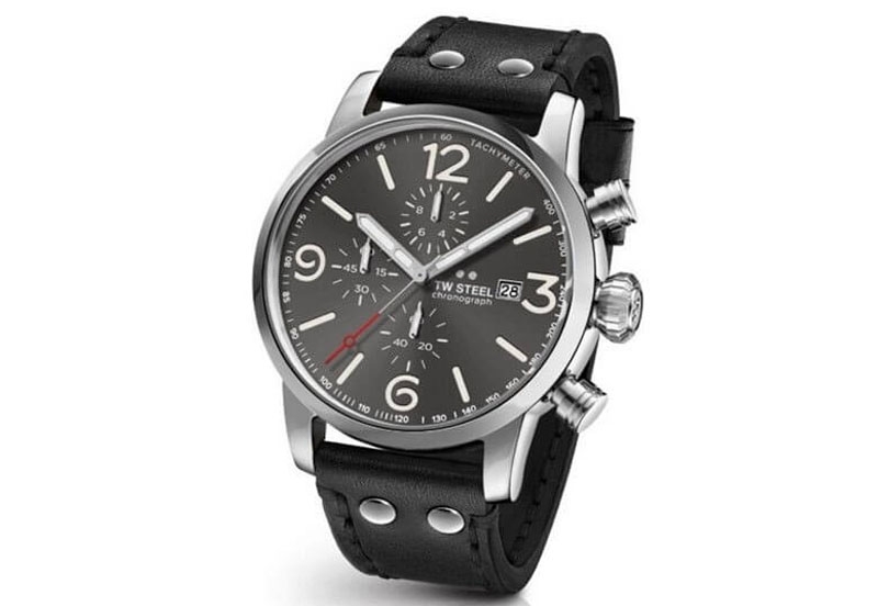 TW Steel Maverick MS93 Uhrenarmband schwarz - 22mm