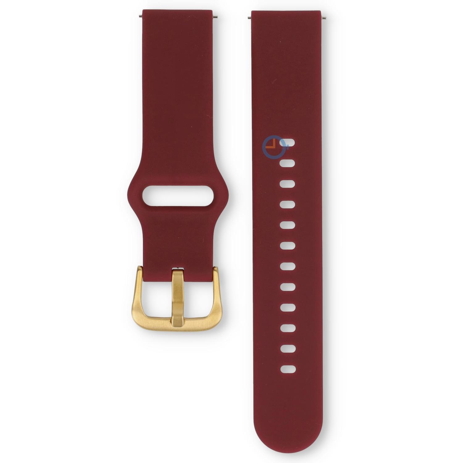 Ice Smart 18mm Uhrenarmband - Red/gold