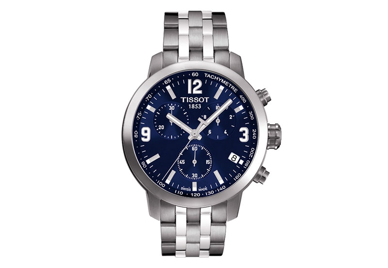 Tissot Uhrenarmband T0554171104700 silberner Stahl