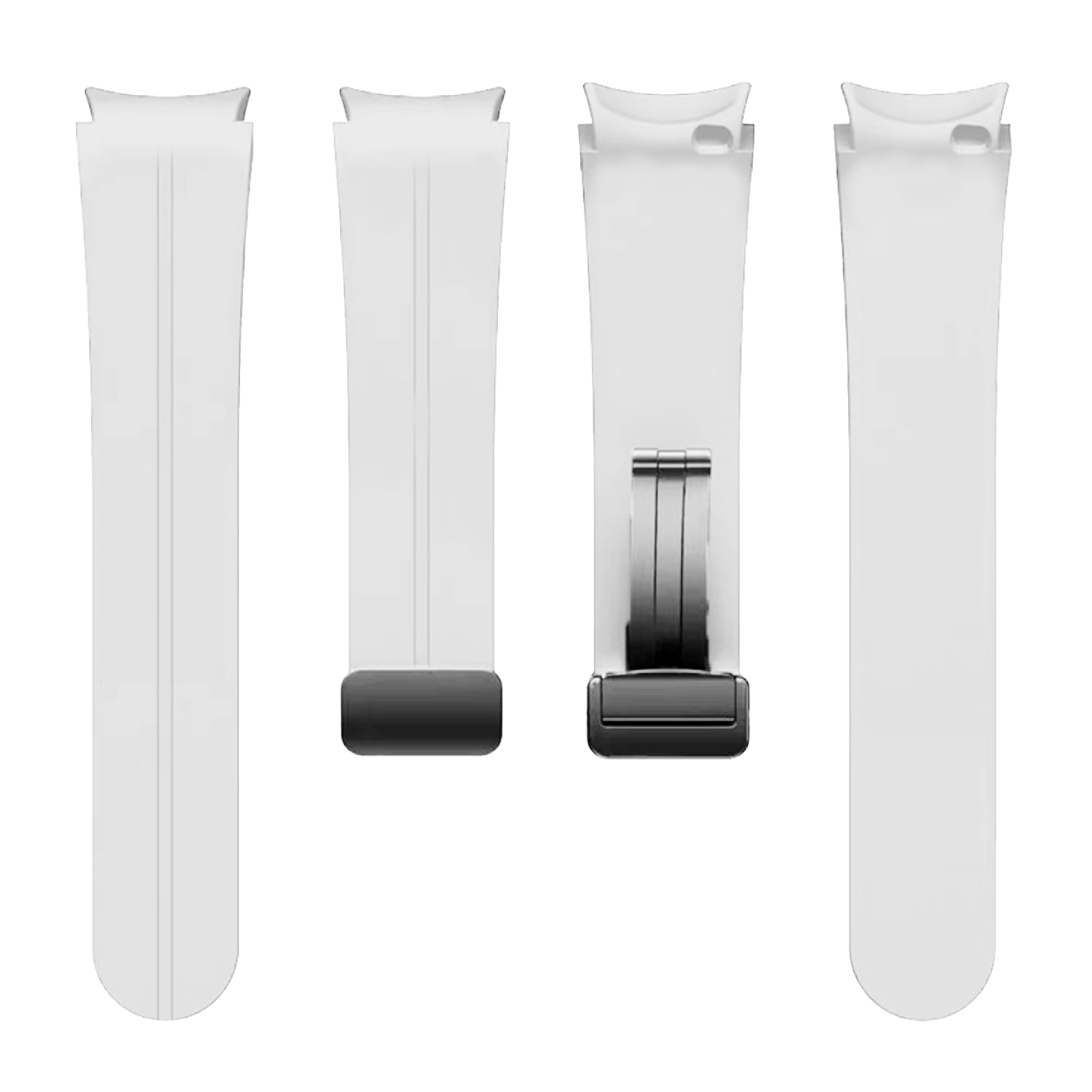 Galaxy Watch7 D-Buckle sport band (M/L) - white