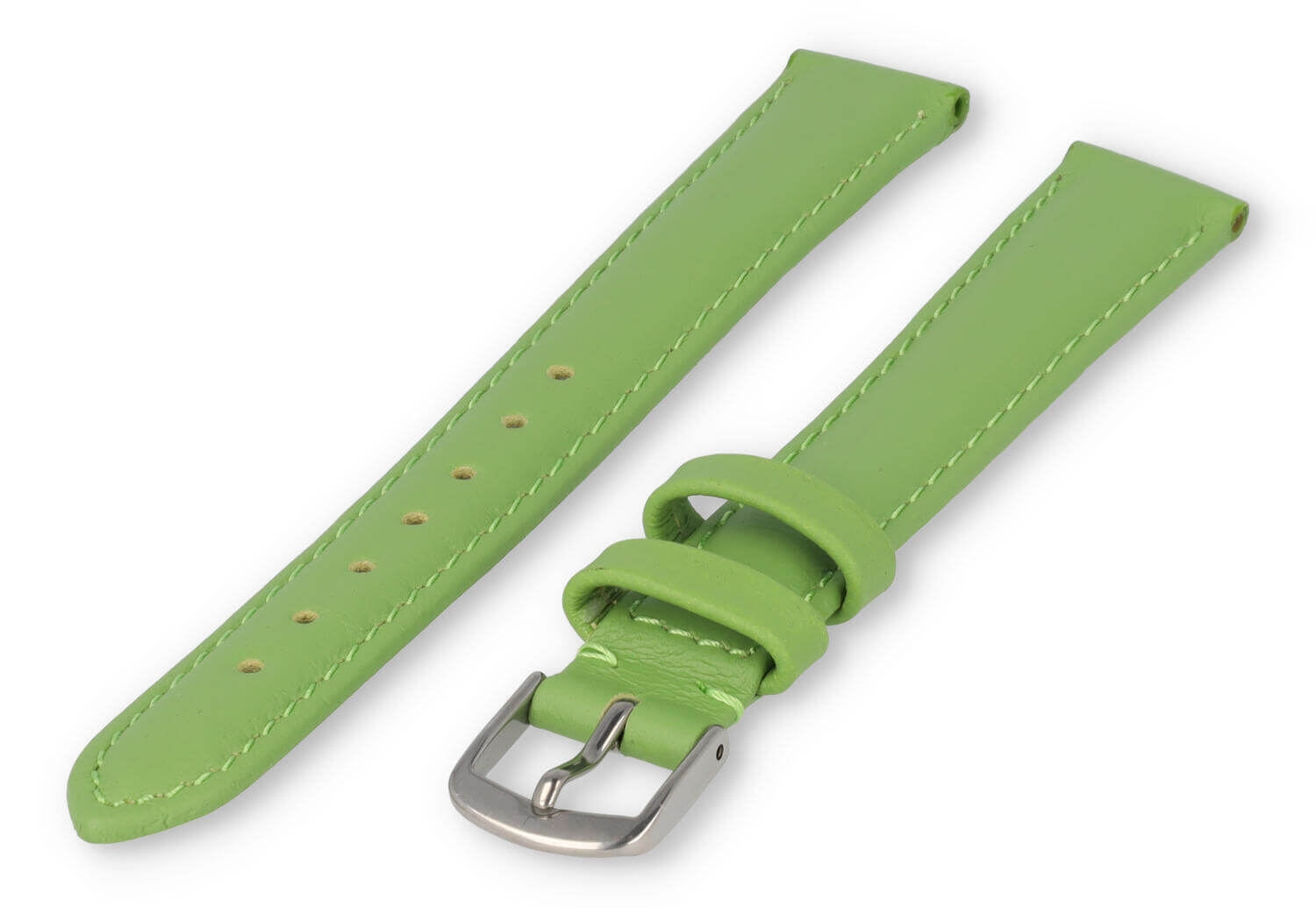 XL glatt Lederband - 14mm - Apfelgrün