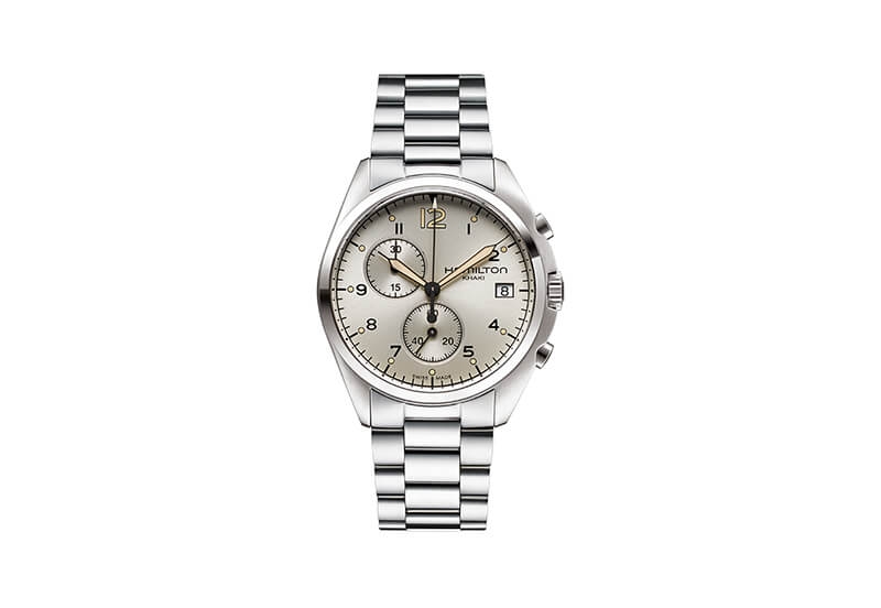 Hamilton Uhrenarmband H76512155 - silber Stahl