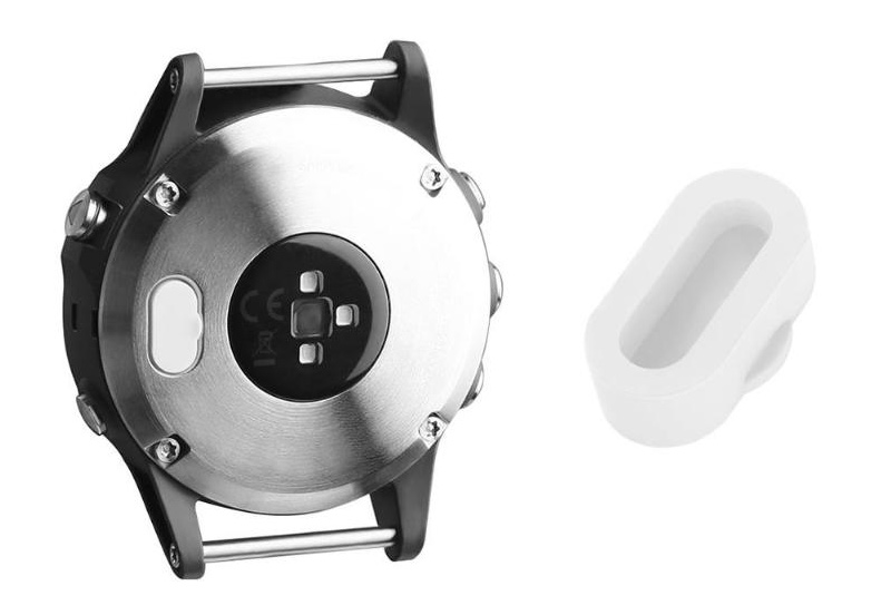 Garmin Fenix 5/6/7 Staubstecker siliconen weiß