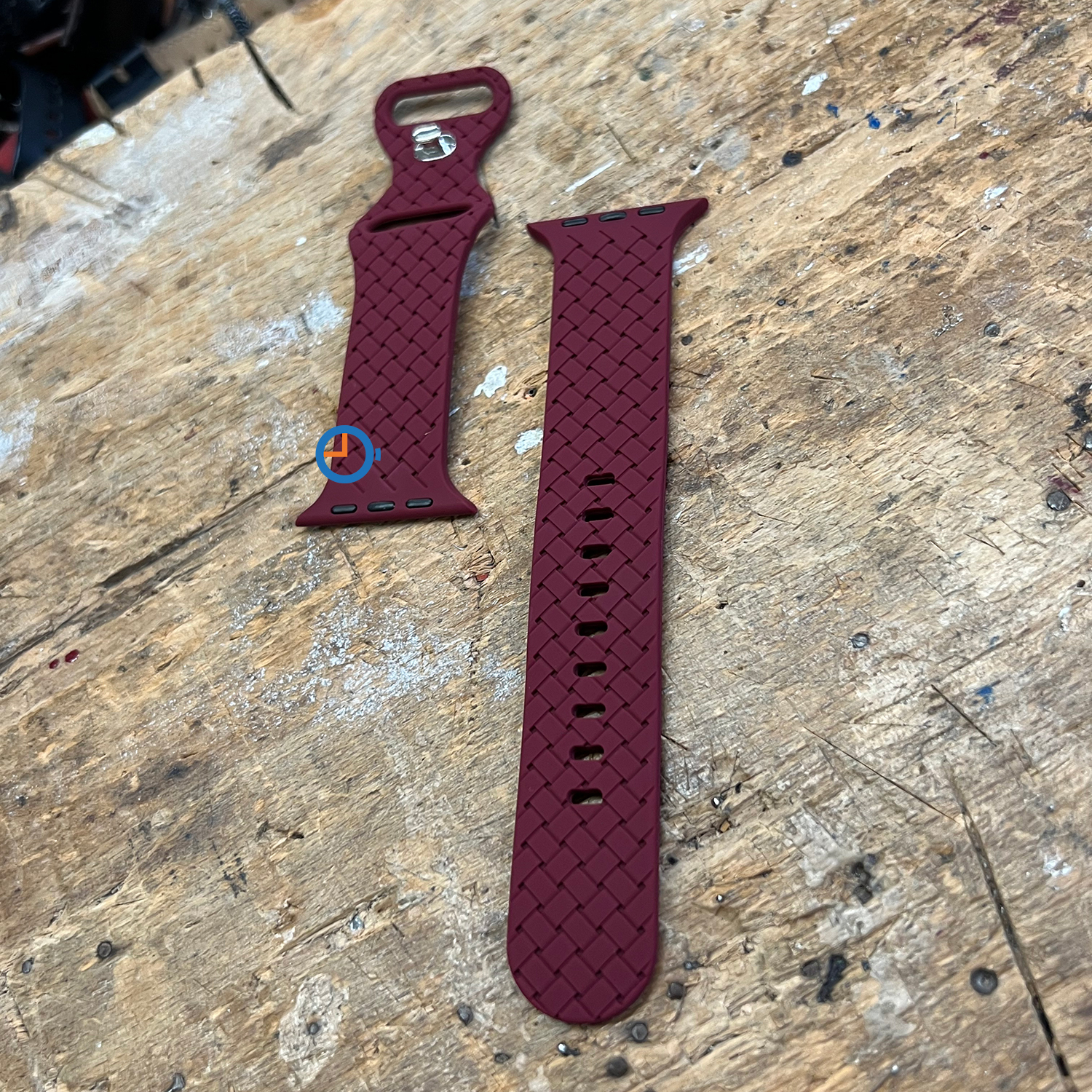 Silikon armband - Apple Watch 45mm - bordeaux