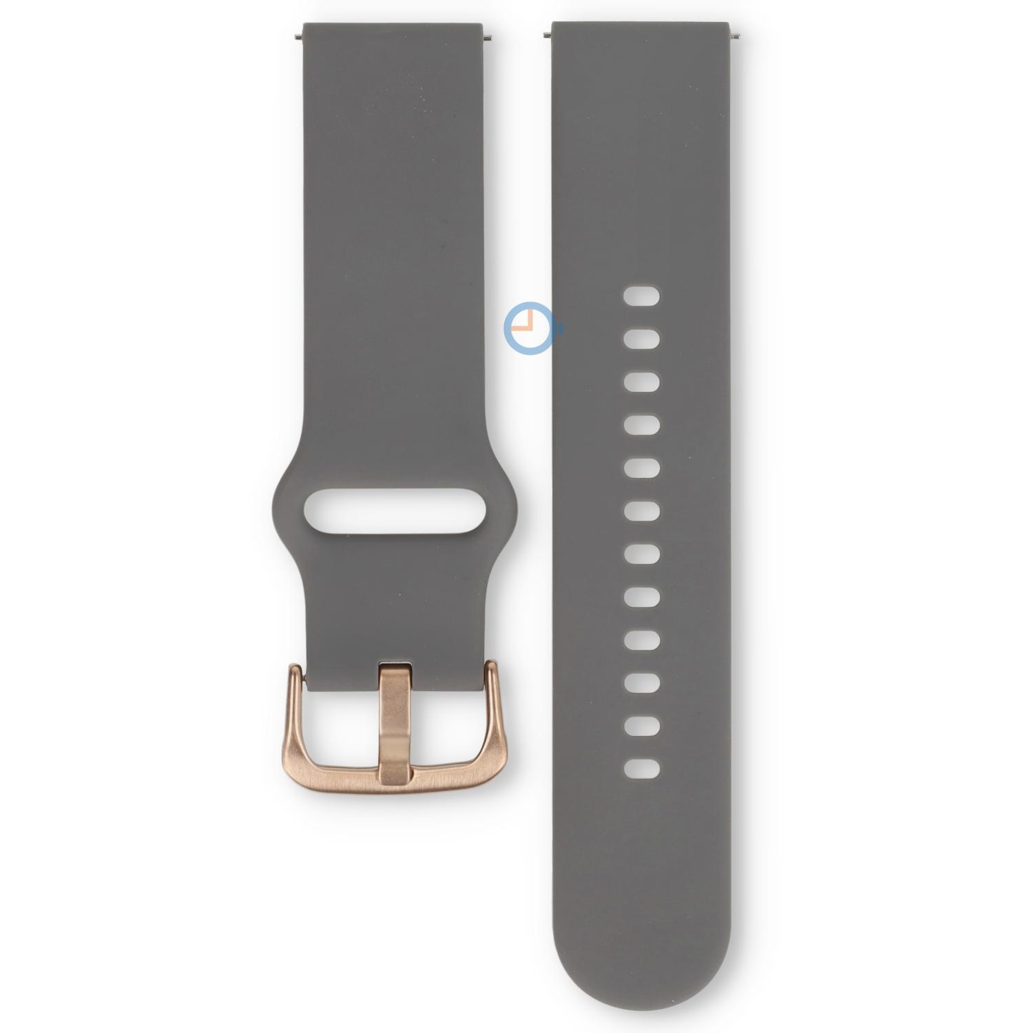 Ice Smart 1.0 & 2.0 (1.96)/ Ice Fit bandje - 22mm - Dark Grey - RG bkl