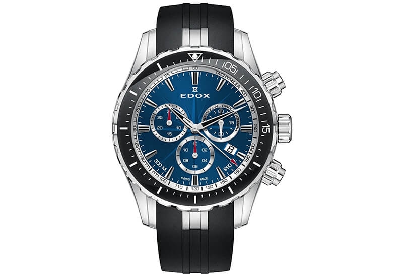 Edox Grand Ocean 10248 - 3 Uhrenarmband Schwarz