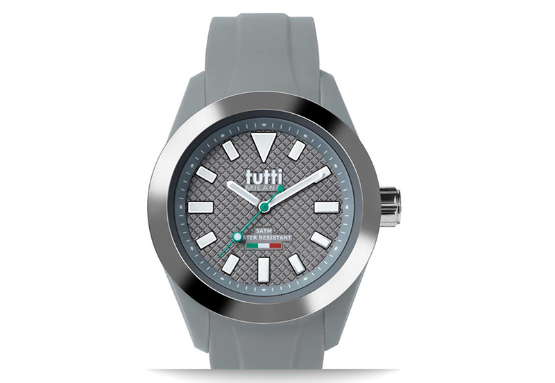 Tutti Milano Uhrenarmband Grau TM600 - GYST