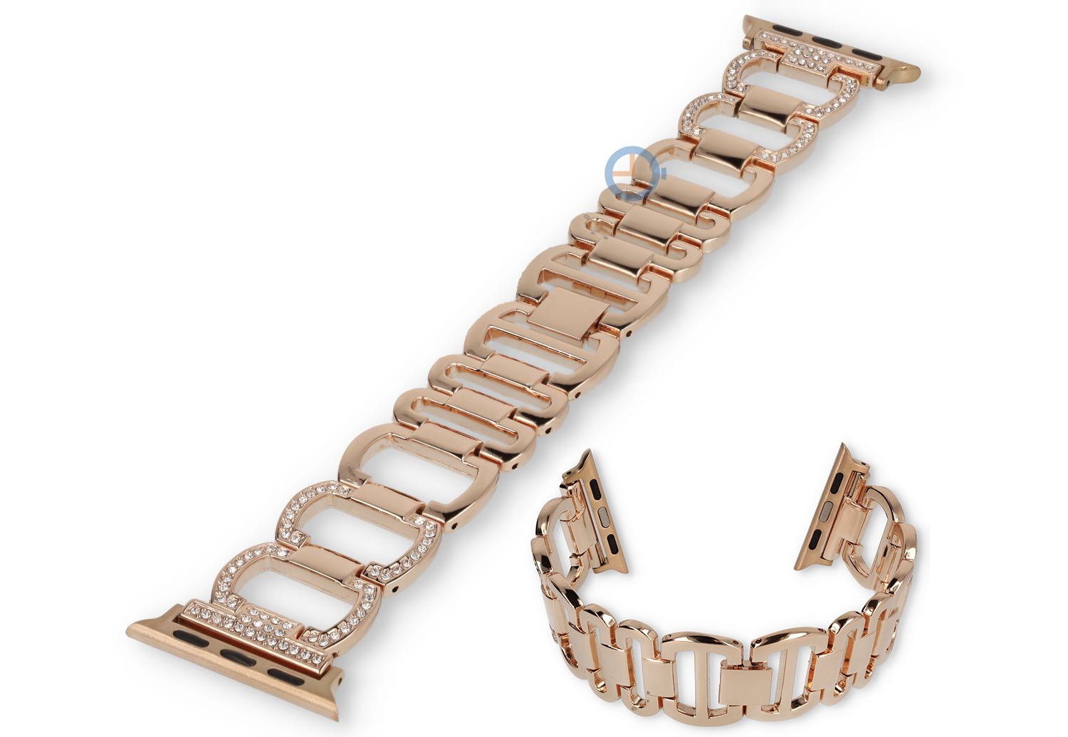 Diamant Armband Apple watch 41mm - rosegold