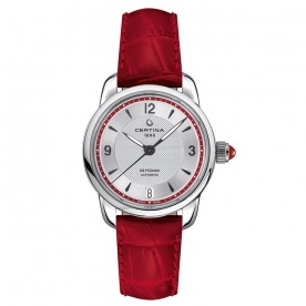 Certina-Armband C0252071642700A 16/14 mm ohne Schließe, rotes Leder