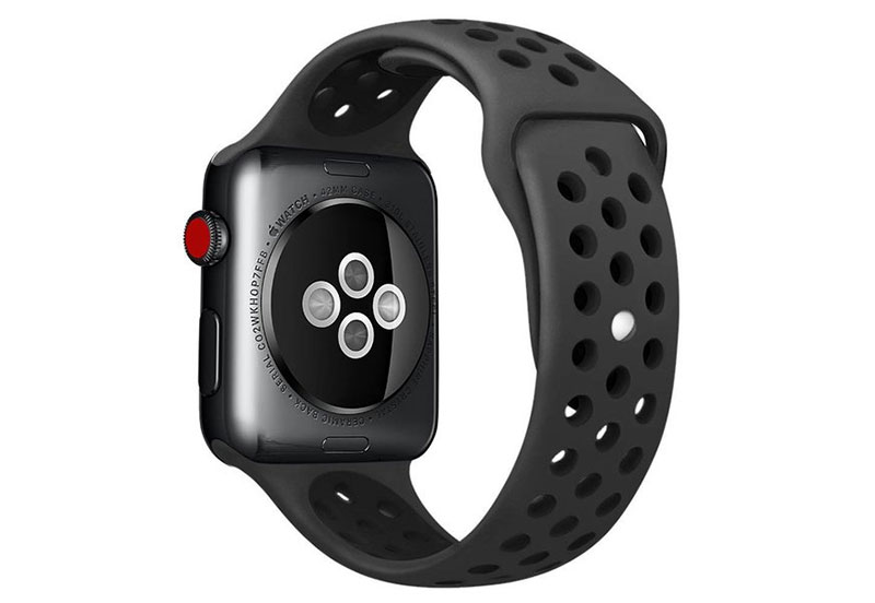 Apple Uhr Sport Uhrenarmband Silikon 42 - 44mm