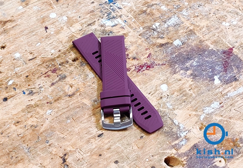 Coros Apex 42mm / Pace 2 siliconen horlogeband - Grape