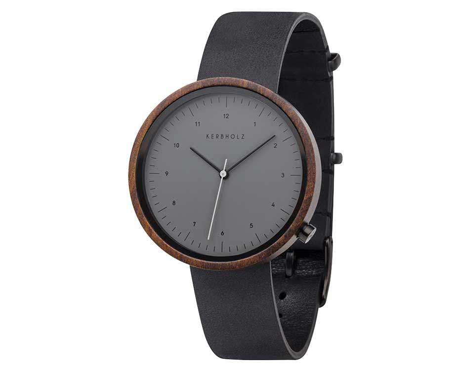 Kerbholz Uhrenarmband Heinrich Sandalwood