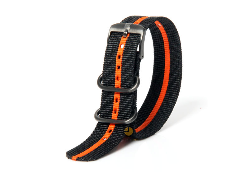 Luminox Uhrenarmband FN.3950.35 Schwarz Orange