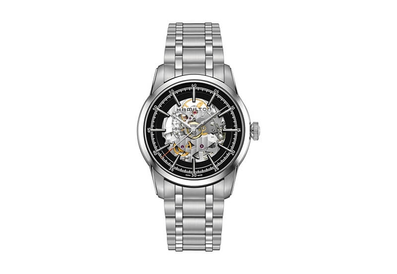 Hamilton Uhrenarmband H40655131 - silber Stahl