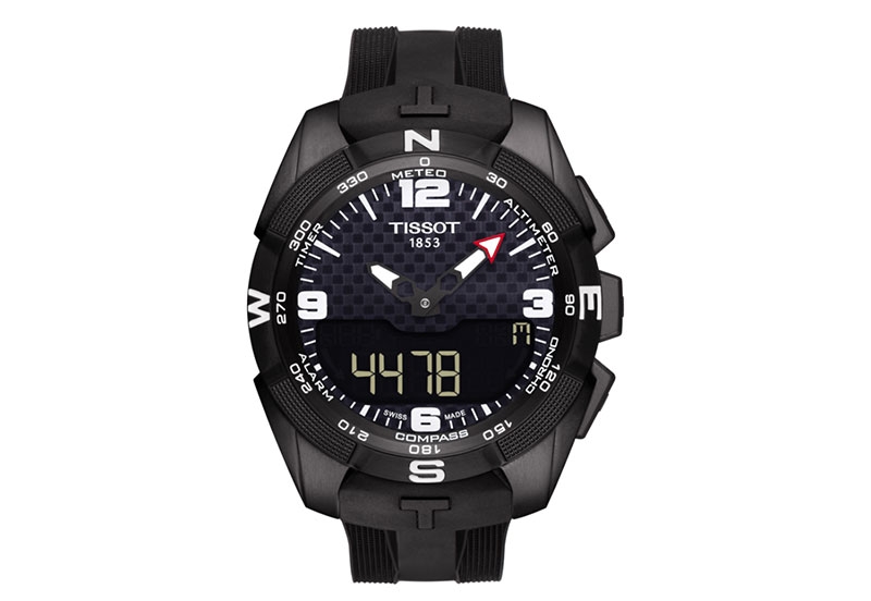 Tissot Uhrenarmband T0914204705704 schwarz Silikon