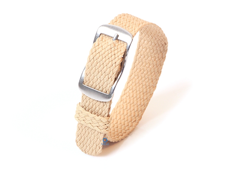 Perlon Uhrenarmband 14mm beige
