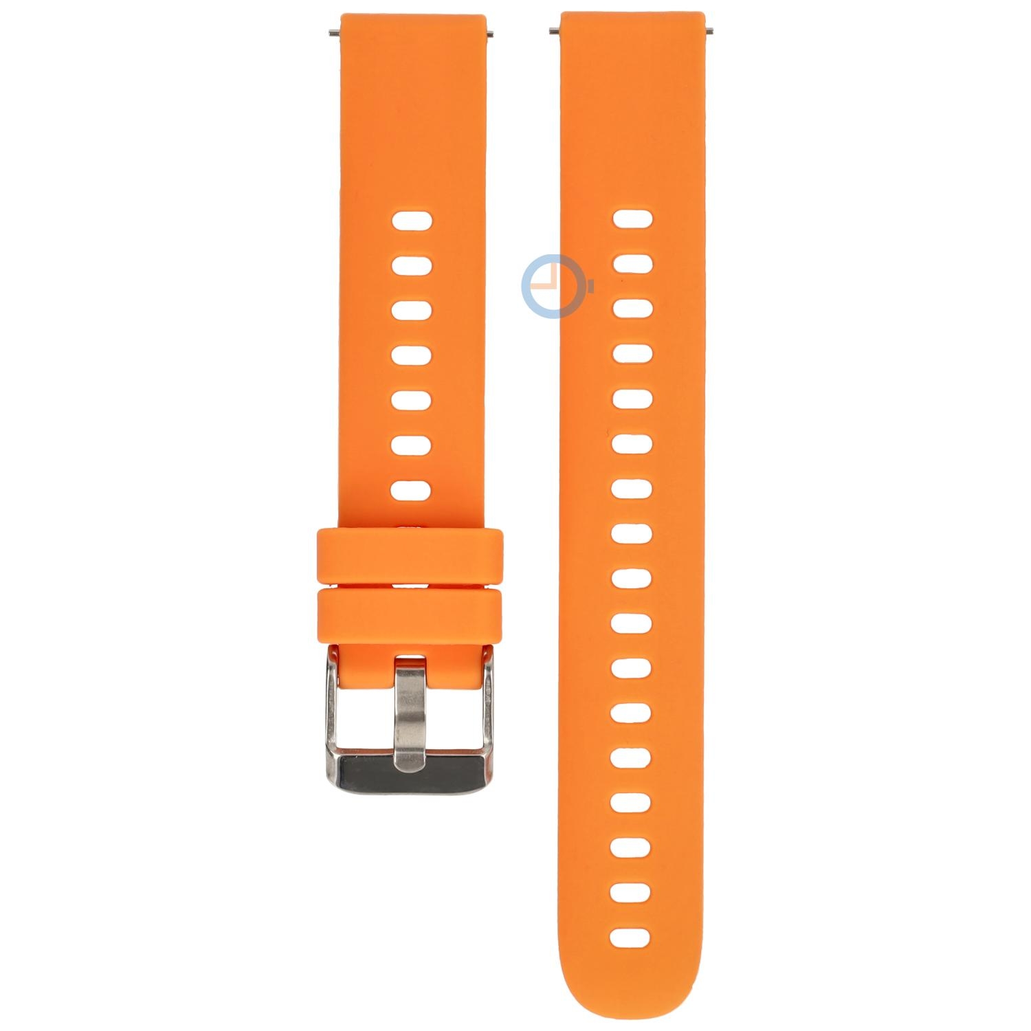 16mm Silikon Uhrenarmband - orange