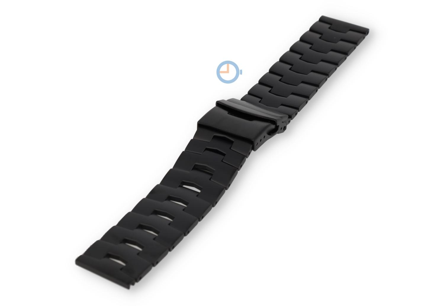 40 leichter Uhrenarmband - 22mm - schwarz