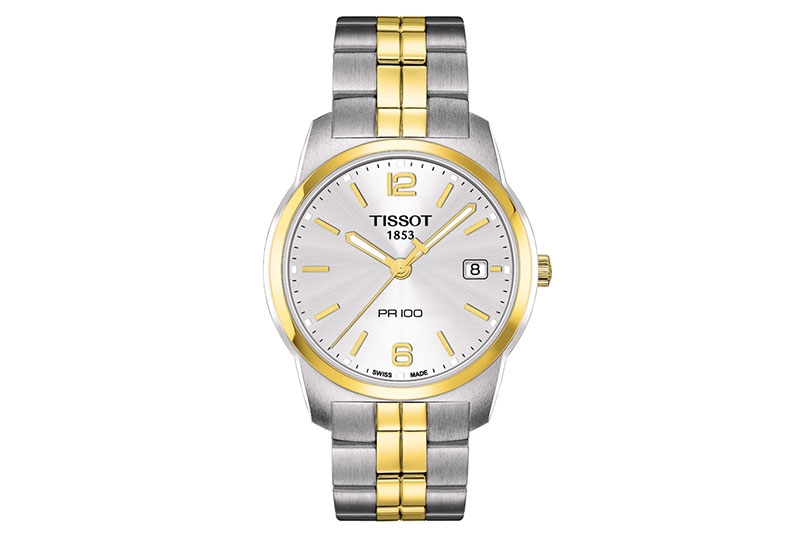 Original Tissot Armband T0494102203301B - bicolor
