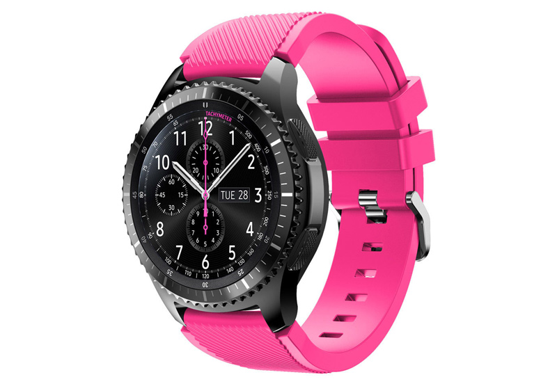 Samsung Gear S3 Uhrenarmband Neonrosa
