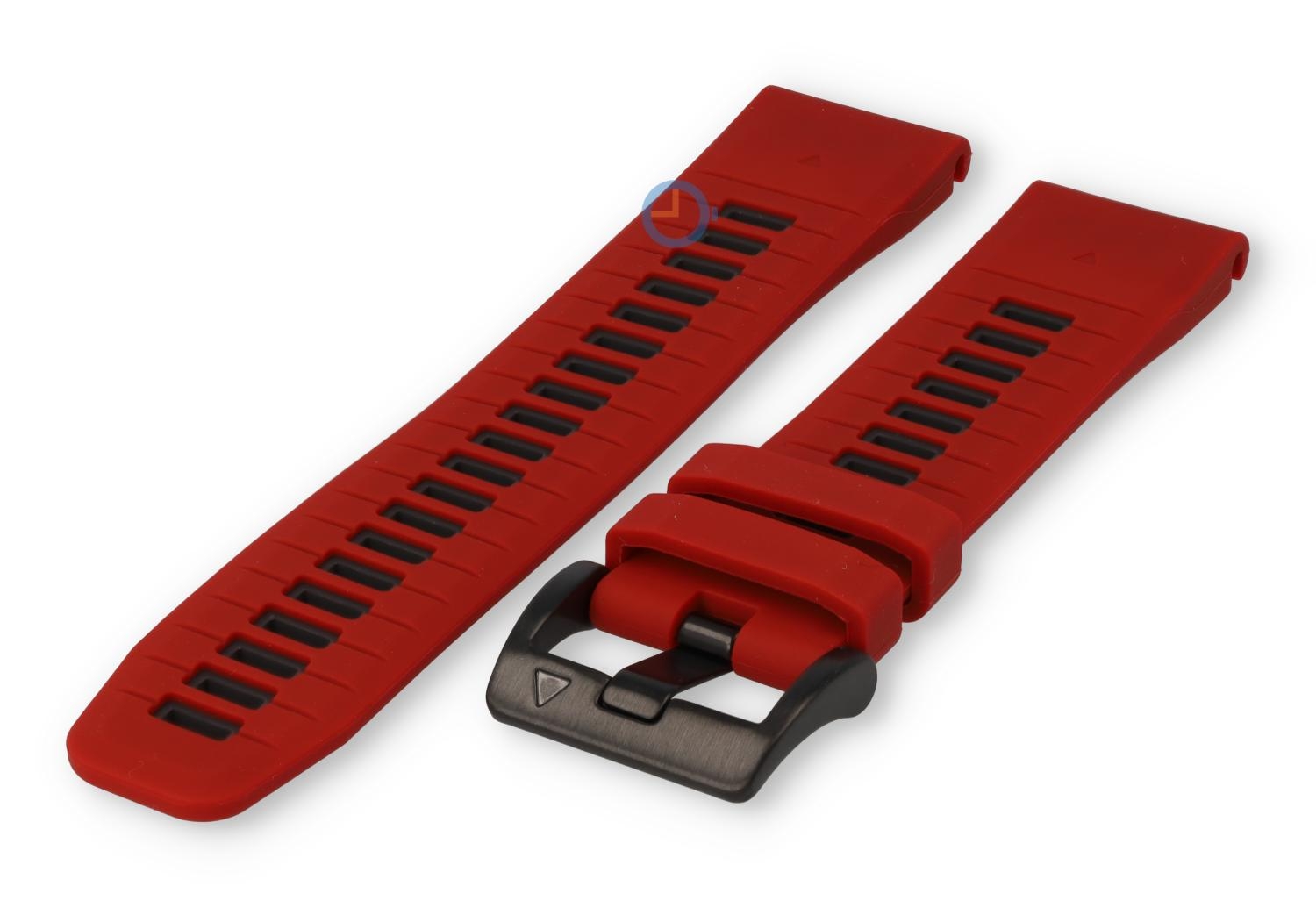 Garmin Approach S60 Armband - dunkelrot/grau