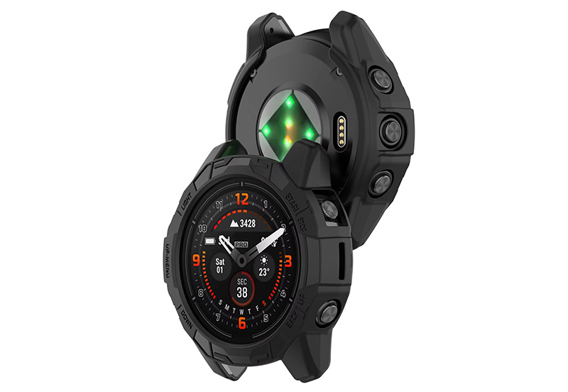 Garmin Fenix 7X Pro/Epix Pro 51mm - case - beschermhoesje (zwart)