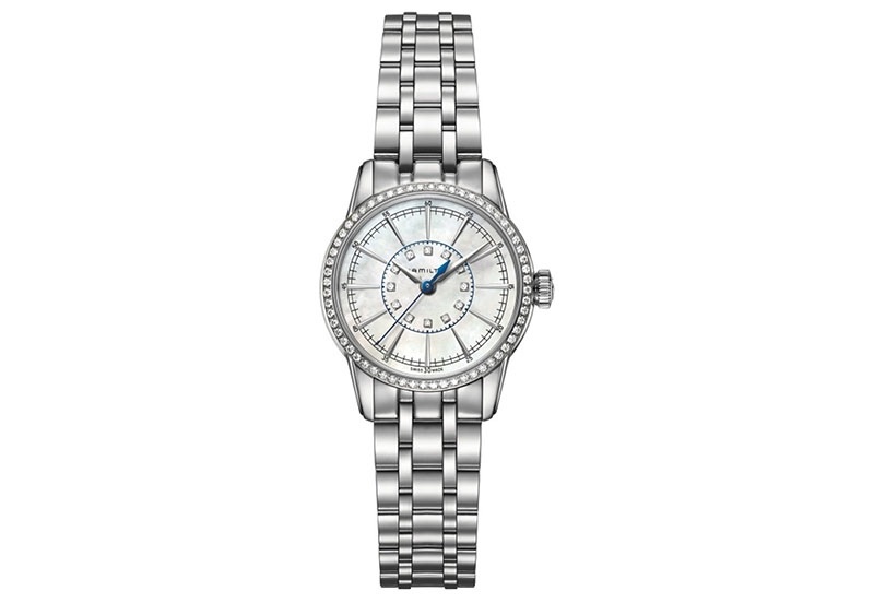 Hamilton Uhrenarmband H40391191 - silber Stahl