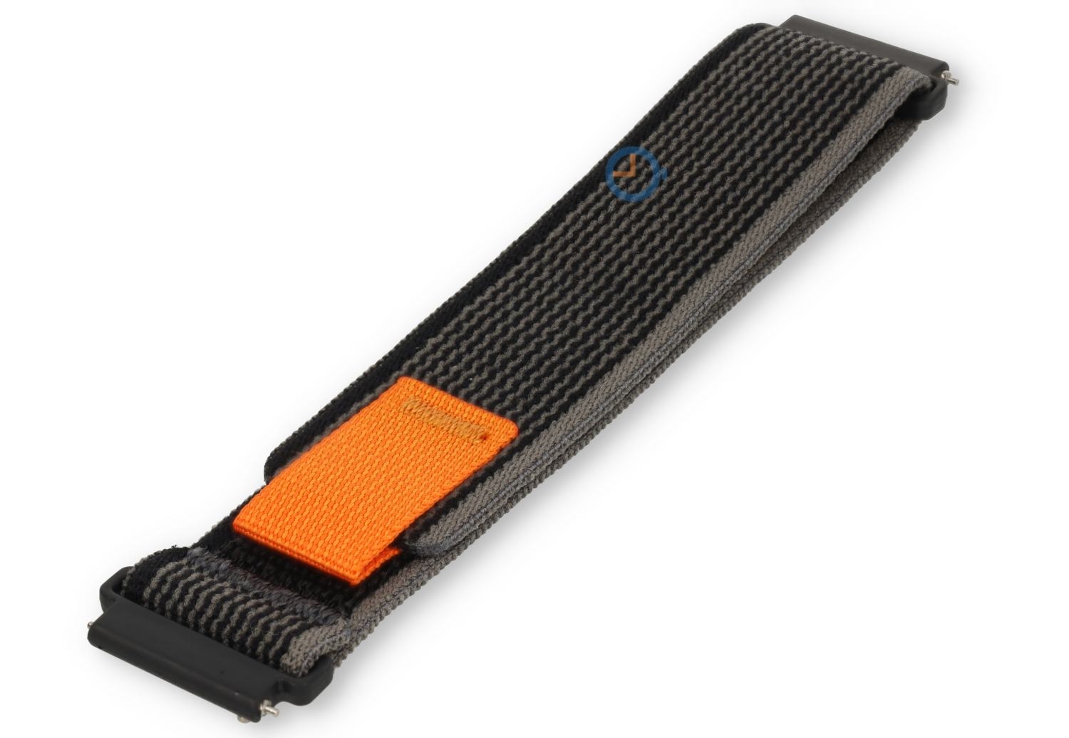 22mm Trail Nylon Loop Uhrenarmband - grau orange