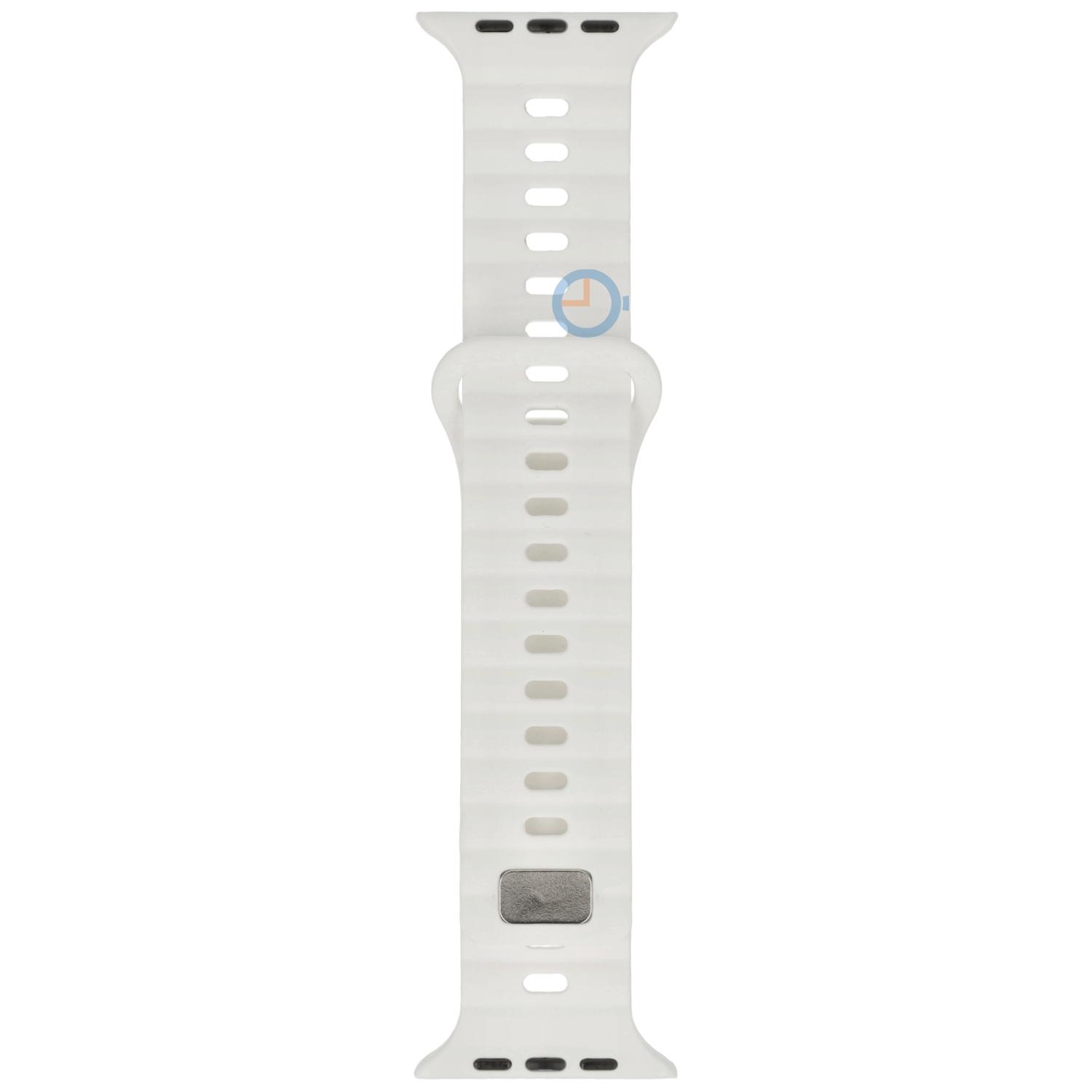 White Apple Watch Band - 45mm