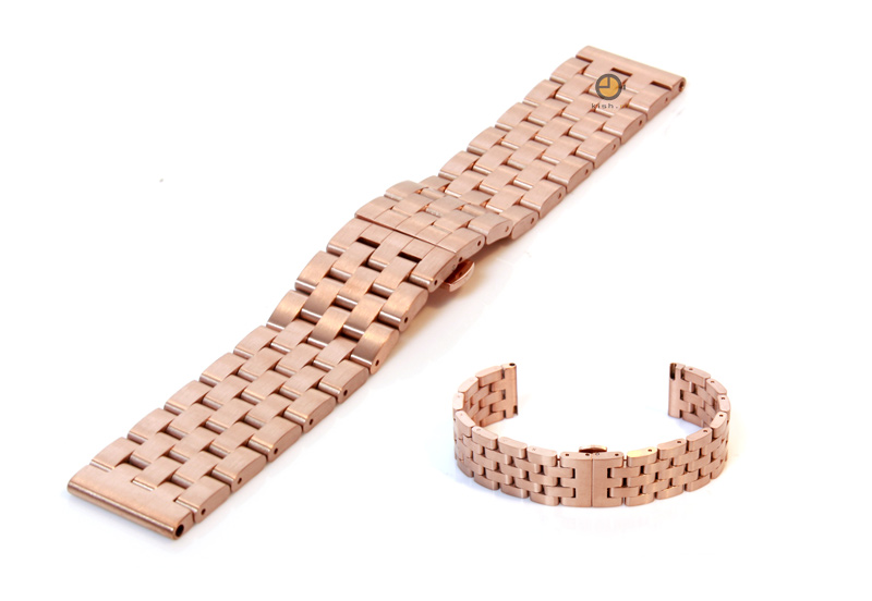 U - BOOT 20mm Rosegold Uhrenarmband Stahl