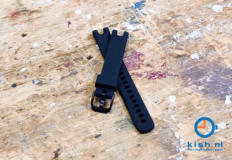 Garmin Lily horlogeband siliconen zwart
