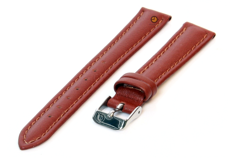 Uhrenarmband 12mm Braun Leder