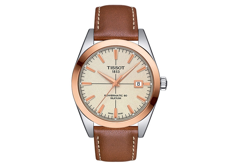 Tissot Uhrenarmband T9274074626100 braun Leder