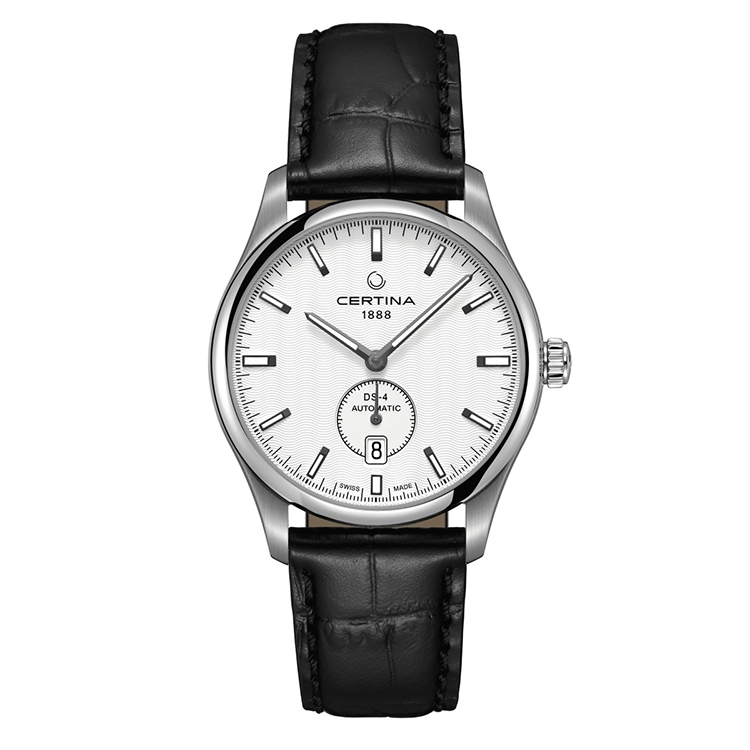 Certina Band C0224281603100A 21/18mm schwarzes Leder