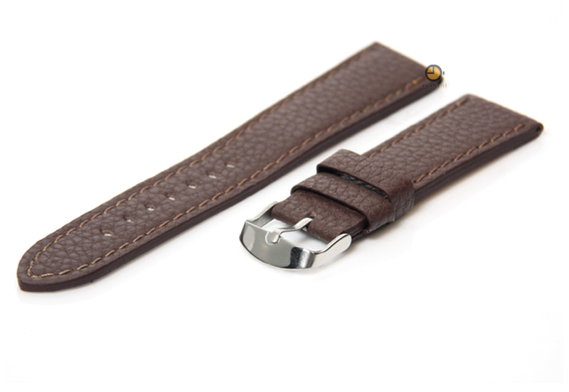 Uhrenarmband 22mm Braun Leder