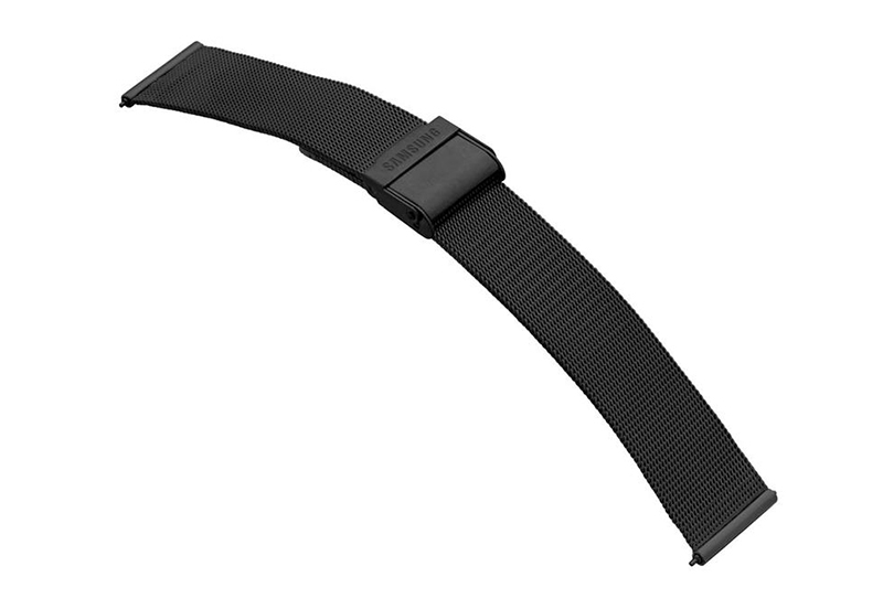 Samsung Galaxy Active2 Uhrenarmband - Mesh schwarz (40mm)