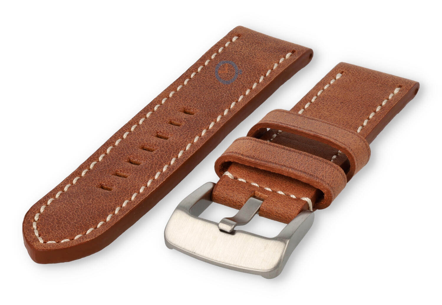 Wasserabweisendes Uhrenarmband aus Leder - 26mm - Rost