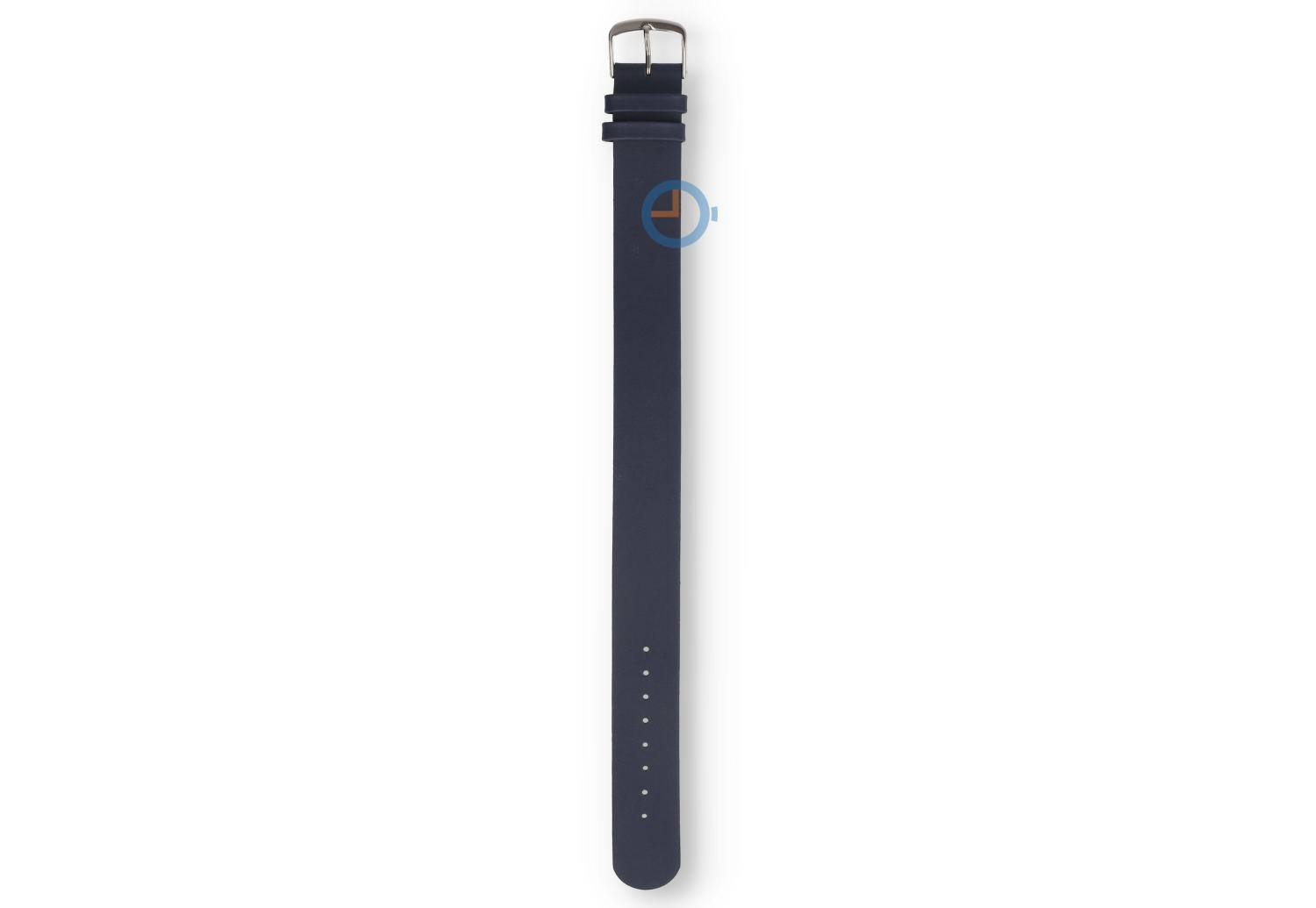 Kerbholz Leder Uhrenarmband - 18mm - dunkelblau