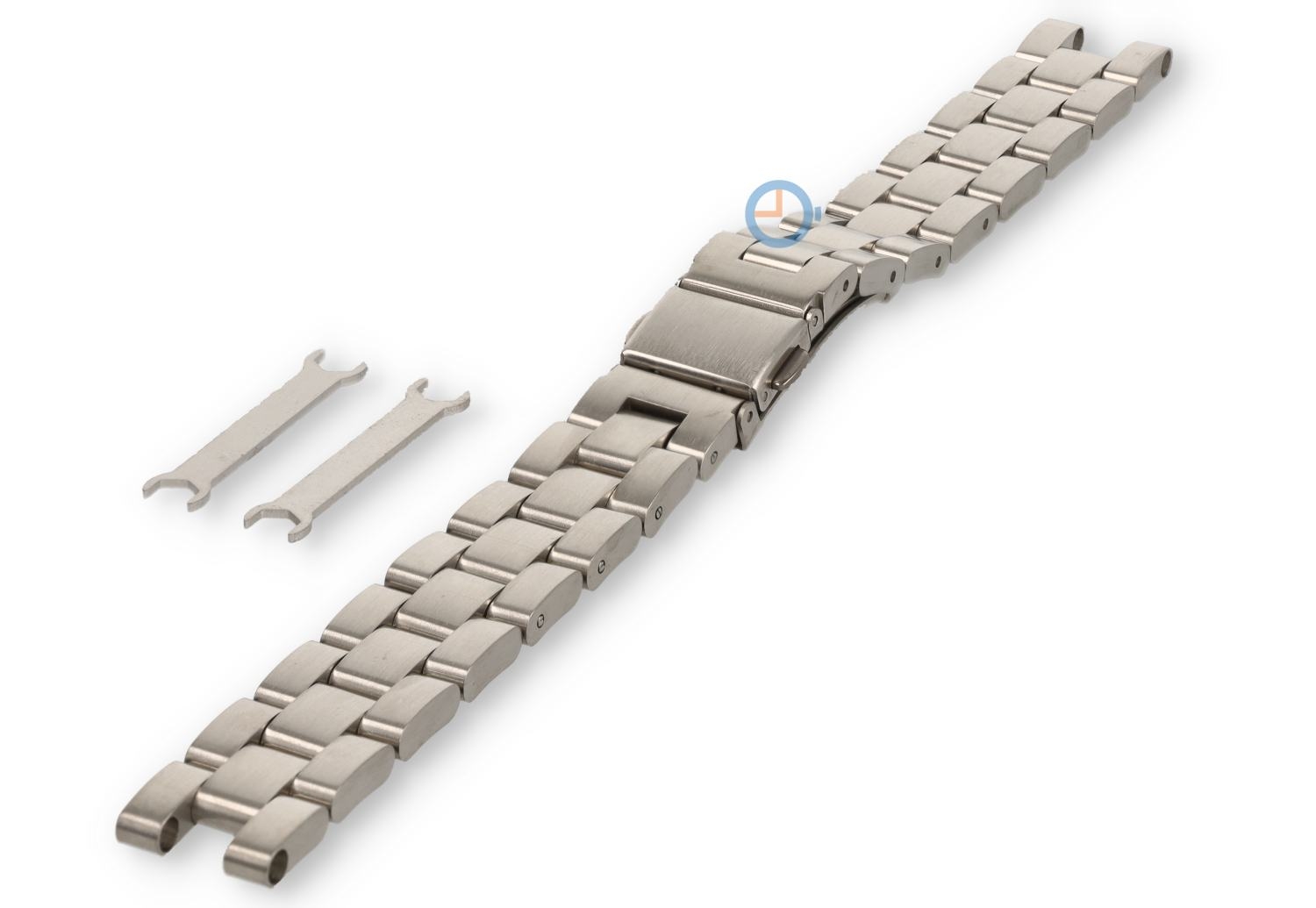 Alternativ Band für Garmin Lily - silberfarbigen Stahl - 14mm
