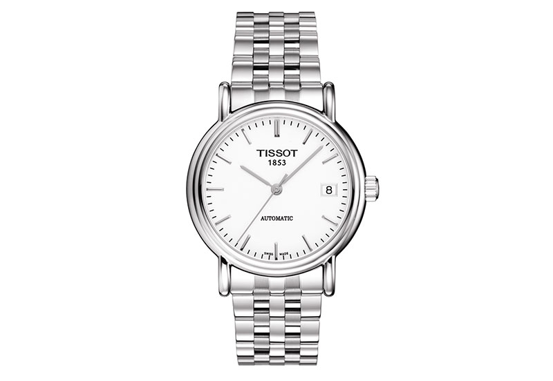 Tissot Uhrenarmband T95148391 Silber Stahl