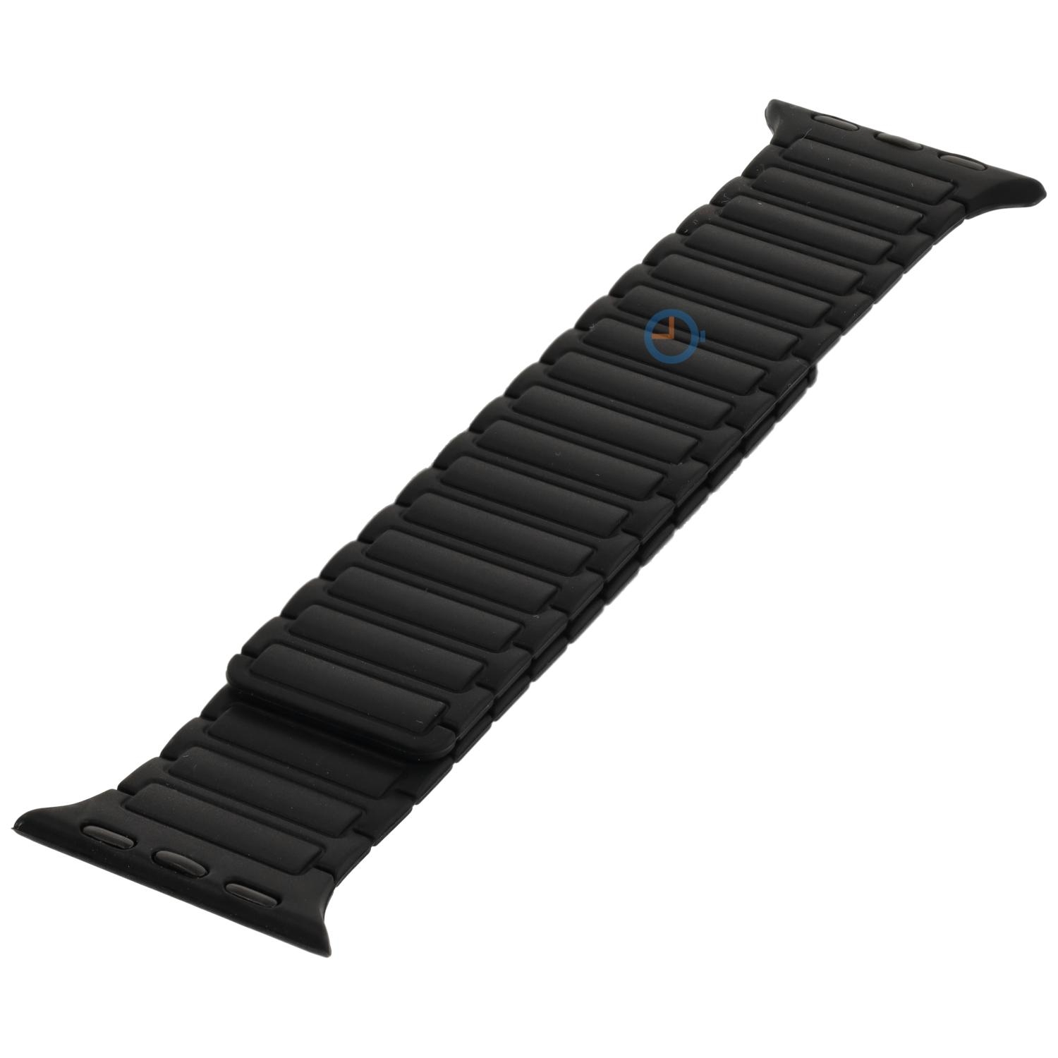 Ultraflaches Magnet Band Apple Watch 45mm - schwarz