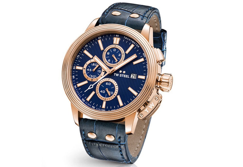 TW Steel CEO Adesso CE7016 Uhrenarmband blau - 24mm