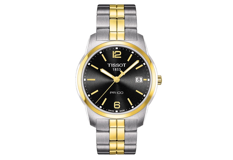 Original Tissot Armband T0494102203700A - bicolor