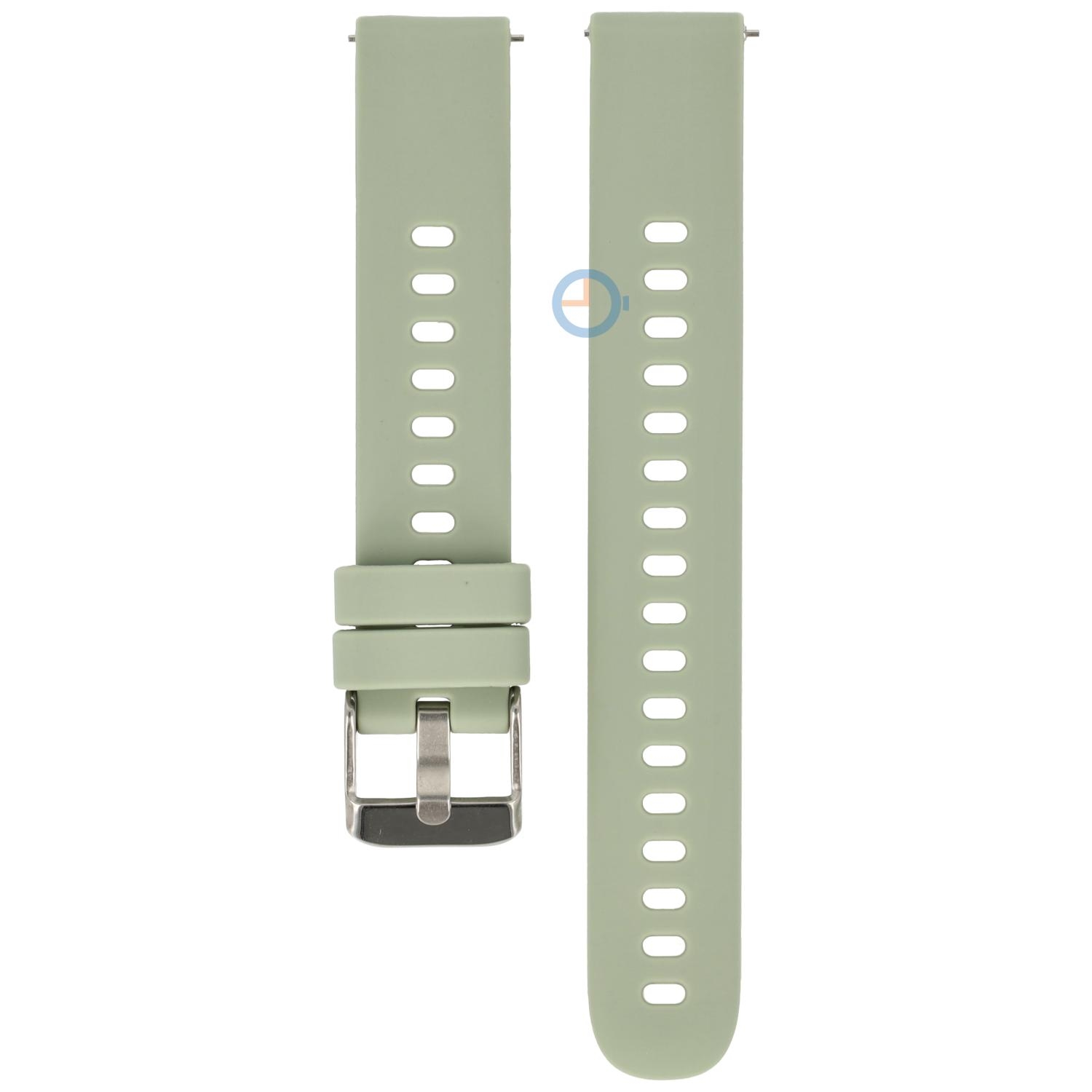 16mm Silikon Uhrenarmband - grün